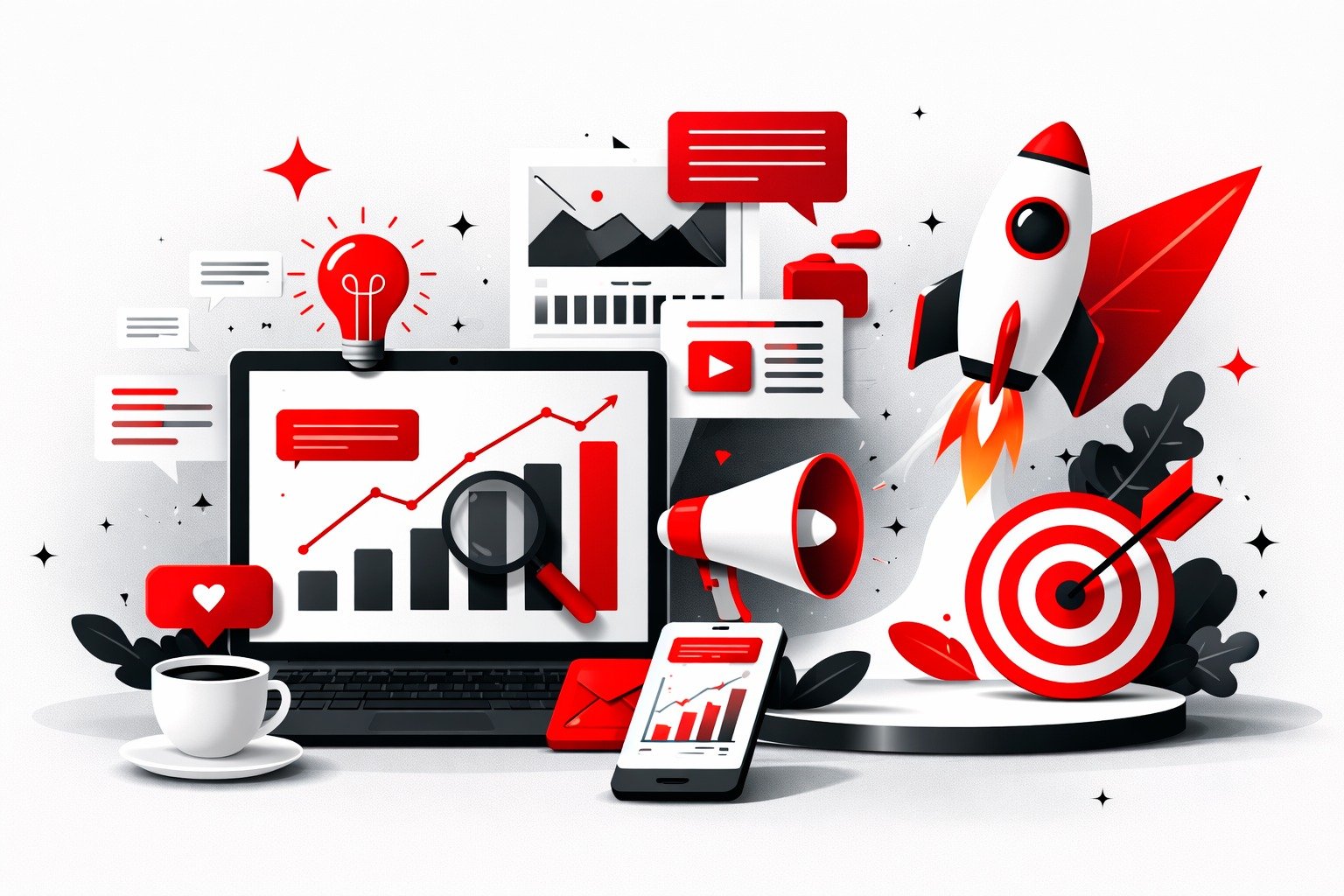 O futuro do marketing digital não está em fazer mais barulho, mas em comunicar melhor. Em 2026, ganham espaço as marcas que pensam antes de falar, que escolhem bem suas palavras e que entendem que impacto vem da intenção.